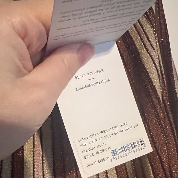 NWT Zimmermann Skirt - Picture 4 of 4